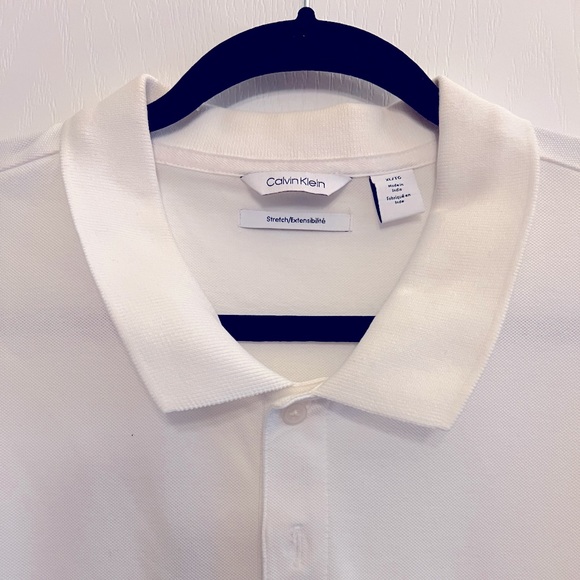 Calvin Klein white Polo Shirt - Picture 2 of 6